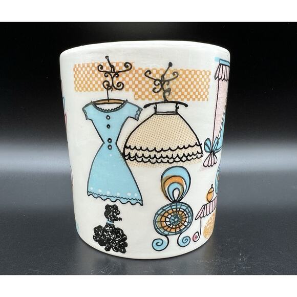 Vintage SMF Schamberg BETTHUPFERL Bedtime Treat Canister 4.25” NO LID Germany - Picture 5 of 9